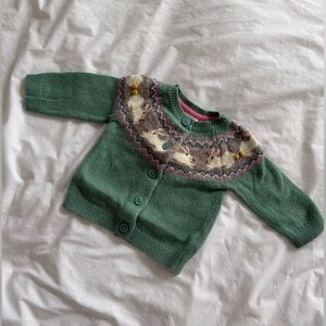 🐰 Baby Boden Bunny Knit Sweater